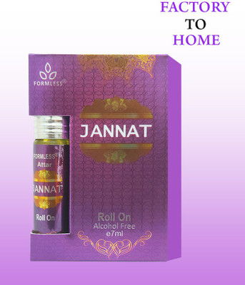 FORMLESS Jannat 7ml Roll On Floral Attar(Jannat ul Firdaus)