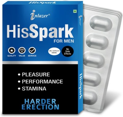 inlazer His Spark Ayurvedic Tablet Restores Endurance & S-exual Pleasure(Pack of 4)