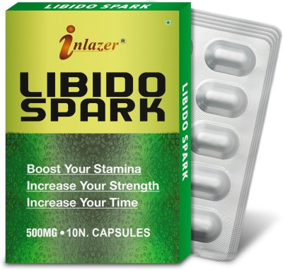 inlazer Libido Spark S_EX Formula Increases S-E-X Drive Confidence & Desire(Pack of 5)