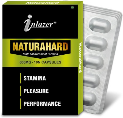 inlazer Natura Hard S-E-X Formulation Restores Endurance S-exual Intercourse Time(Pack of 5)