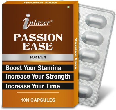 inlazer Passion Ease Ayurvedic Tablet Restores Endurance & S-exual Strength(Pack of 3)