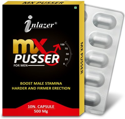 inlazer MXpusser Long Sex Formulation Ultimate Male SEX Enhanhcer More Pleasure(Pack of 2)