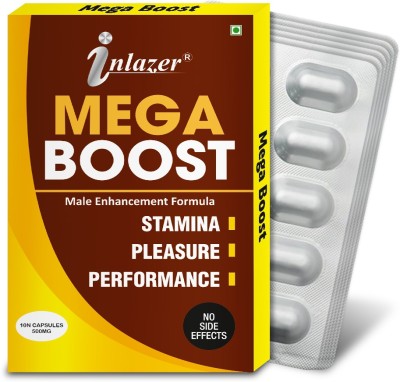inlazer Mega Boost S-exual Formulation Restores Endurance & S-exual Intimate Time(Pack of 6)