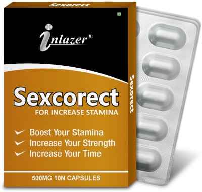 inlazer Sexorect Herbal Medicine Restores Endurance & S-exual Strength(Pack of 3)