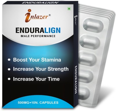 inlazer Enduralign Shilajit Capsule Restores Endurance & S-exual Intimate Time(Pack of 6)