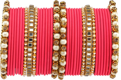 Rijoli Metal Bangle Set(Pack of 34)