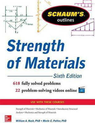 Schaum's Outline of Strength of Materials, 6ed(English, Electronic book text, Nash William)