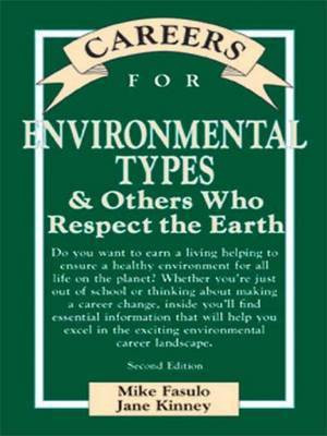 Careers for Enviromental Types & Others Who Respect the Earth(English, Electronic book text, Fasulo Mike)