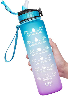 BLYCE 1000 ml Tritan Bottle(Pack of 1, Multicolor)