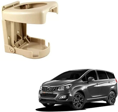 SPREADX Stylish Car Glass/ Cup/ Bottle Holder 1 pcs Beige Colour for Mahindra Marazzo Car Bottle Holder(Plastic)