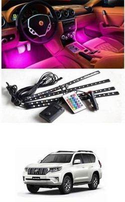 APICAL Car Atmosphere Lights Car LED Strip Light 4pcs For Land Cruiser Prado Car Fancy Lights(Multicolor)