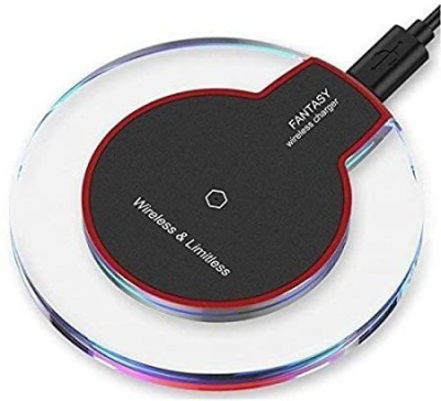 Widehaven Standard Ultra-Slim Crystal Wireless Charger Pad for apple_8/X/8 Plus/XS Note 7 Charging Pad
