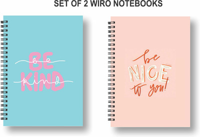 Papco Dot grid notebooks A5 Diary Dot grid 144 Pages(Multicolor, Pack of 2)