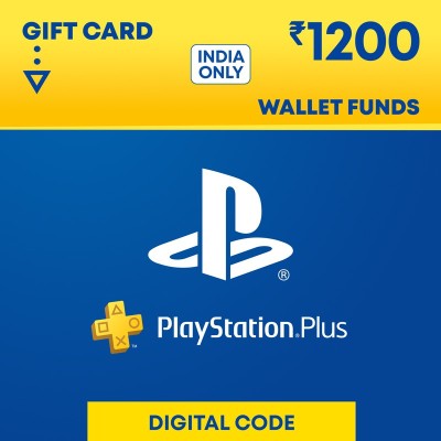 PlayStation Gift Card: 1200 INR (Wallet Top-Up)(Digital Game Only - for PS4)