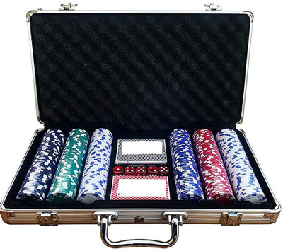 ASBK Poker Chips Set Casino Gaming Chair(Multicolor)