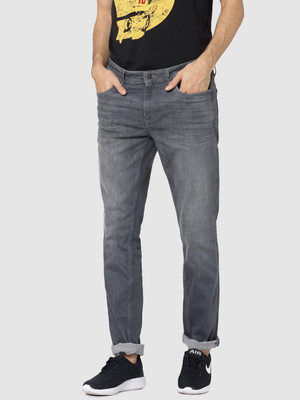JACK & JONES Regular Men Grey Jeans