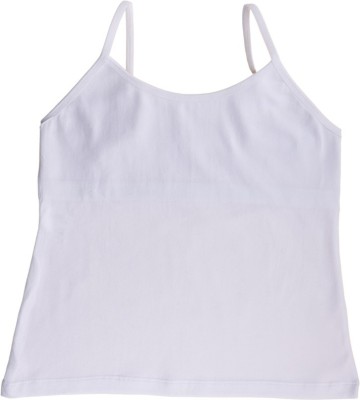Adira Camisole For Girls(White, Pack of 1)