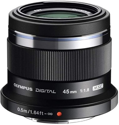 OLYMPUS M.Zuiko Digital 45mm f 1.8 Wide-angle Zoom  Lens(Black, 45 mm)