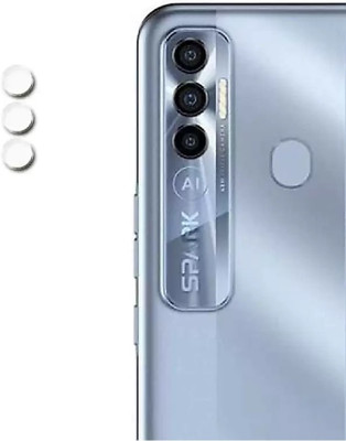 D Plus Back Camera Lens Glass Protector for Tecno SPARK 7 Pro(Pack of: 2)