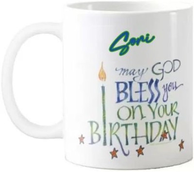 Exocticaa Happy Birthday Soni Quotes 096 Ceramic Coffee Mug(325 ml)