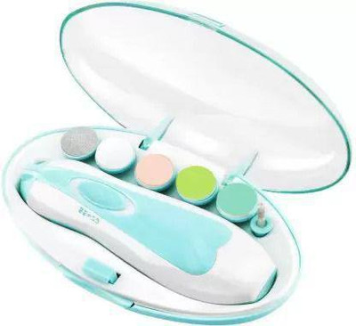 Paruni Blue baby nail trimmer Trimmer 360 min  Runtime 1 Length Settings(Blue)
