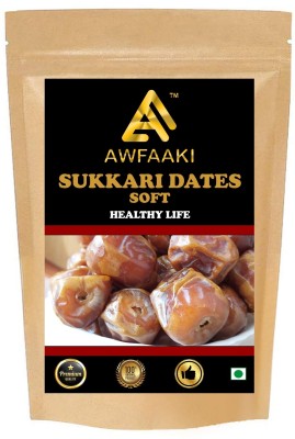 AWFAAKI SUKKARI DATES SOFT / SUKARY DATES SOFT / SUKKARI RUTAB / SAUDI ARABIA 500 GM Dates(500 g)