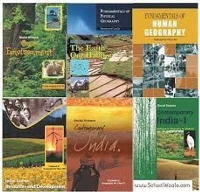 NCERT Textbook Geography Books 6th To 12th (1 Combo Set) Set Of 9 Books(Paperback, ncert)