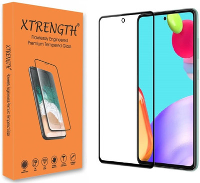 XTRENGTH Edge To Edge Tempered Glass for Samsung Galaxy M52 5G(Pack of 1)