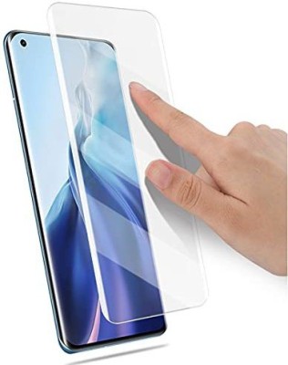 ANCHI Edge To Edge Tempered Glass for UV Tempered Glass/Screen Guard/Screen Protector Compatible for VIVO X60 PRO Ultra with Edge to Edge Coverage and Easy Installation kit(Pack of 1)