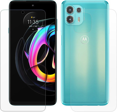 KJN Front and Back Screen Guard for Motorola Edge 20 Fusion(Pack of 1)