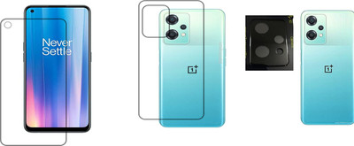 UNIKWORLD Front and Back Screen Guard for OnePlus Nord Ce 2 Lite 5G(Pack of 3)