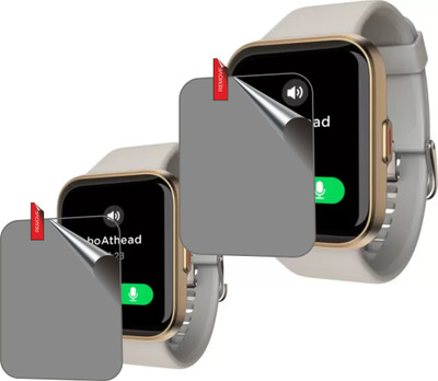 JSGROWITTECH Impossible Screen Guard for boAt Wave Connect SMARTWATCH SCREEN GUARD(Pack of 2)
