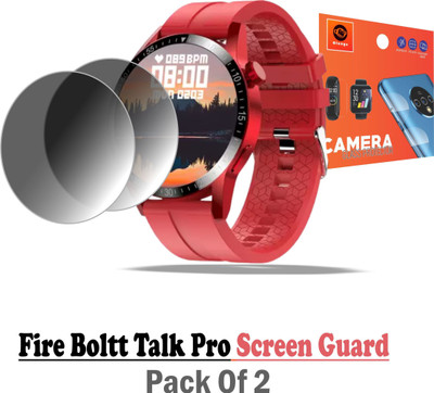 Olonga Screen Guard for Fire-Boltt Talk Pro(Pack of 2)