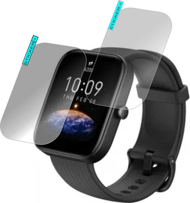SANIK Screen Guard for SCREEN GUARD AMAZFIT BIP-3(Pack of 2)