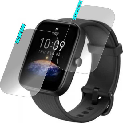 SANIK Screen Guard for SCREEN GUARD AMAZFIT BIP-3(Pack of 2)