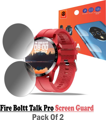 Olonga Screen Guard for Fire-Boltt Talk Pro(Pack of 2)