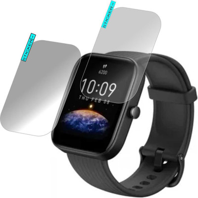SANIK Screen Guard for SCREEN GUARD AMAZFIT BIP-3(Pack of 2)