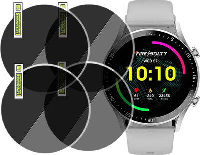 EJZATI Screen Guard for Fire-Boltt Talk 2 SMART WATCH SCREEN TEMPERED(Pack of 4)