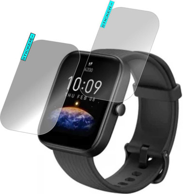 SANIK Screen Guard for SCREEN GUARD AMAZFIT BIP-3(Pack of 2)
