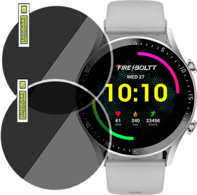 EJZATI Screen Guard for Fire-Boltt Talk 2 SMART WATCH SCREEN TEMPERED(Pack of 2)