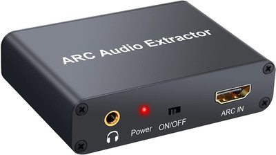 Etzin ARC Audio Extractor Digital HDMI Audio to Analog(EPL-448H) Media Streaming Device(Black)