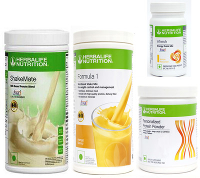 Herbalife Nutrition FORMULA1 MANGO 500PROTIEN200GAFRESHENERGY DRINK LEMON 50 G SHAKEMATE 500 G Energy Drink(4x0.31 kg, MANGO Flavored)