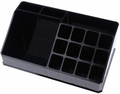 Inovera 16 Compartments Acrylic Makeup(Black)