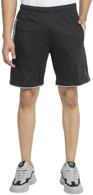 AJEEOJEE BZAR Self Design Men Grey Regular Shorts