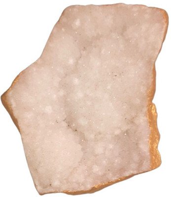 Maitri Export Clear Quartz Cluster, 90-120gm Decorative Showpiece  -  8 cm(Stone, White)