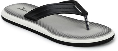 SECRITAS Men Flip Flops(Grey , 8)