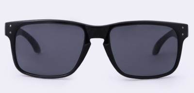 Lenskandy Sports, Rectangular Sunglasses(For Men & Women, Grey)