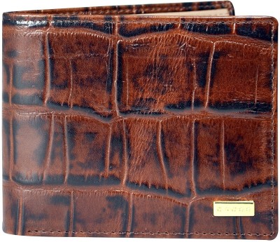 CROSS Men Casual Brown, Beige Genuine Leather Wallet(6 Card Slots)