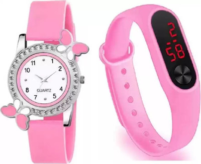 FEELKART Analog-Digital Watch  - For Girls