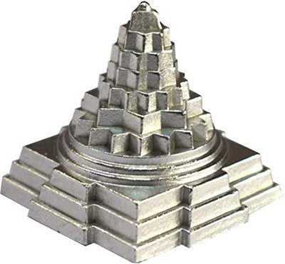 SS Gems & Jewels Parad Shree Yantra 350 Gram. Pure Mercury Shri Yantra Nickel Yantra(Pack of 1)